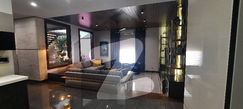 Modern Designed Architect Interior Designed 5 Bed Room House (1+4) 2 TV Lounge Drawing Dinning Basement With Home Theatre 4 Car Parking West Open