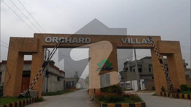 7 marla plot for sale in orchard Villas