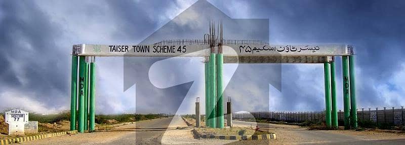 تیسر ٹاؤن - سیکٹر 88 تیسر ٹاؤن,گداپ ٹاؤن,کراچی میں 10 مرلہ رہائشی پلاٹ 39.0 لاکھ میں برائے فروخت۔