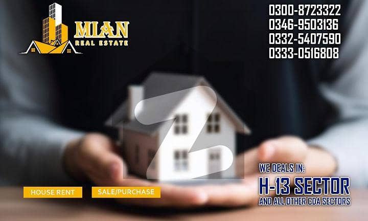 10- Marla Commercial Plot For Sale Sector H-13 Islamabad