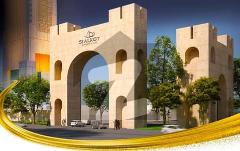 4 Marla Commercial Plot Payment Plan In Sialkot Motorway City On Three Years Installment For Sale
