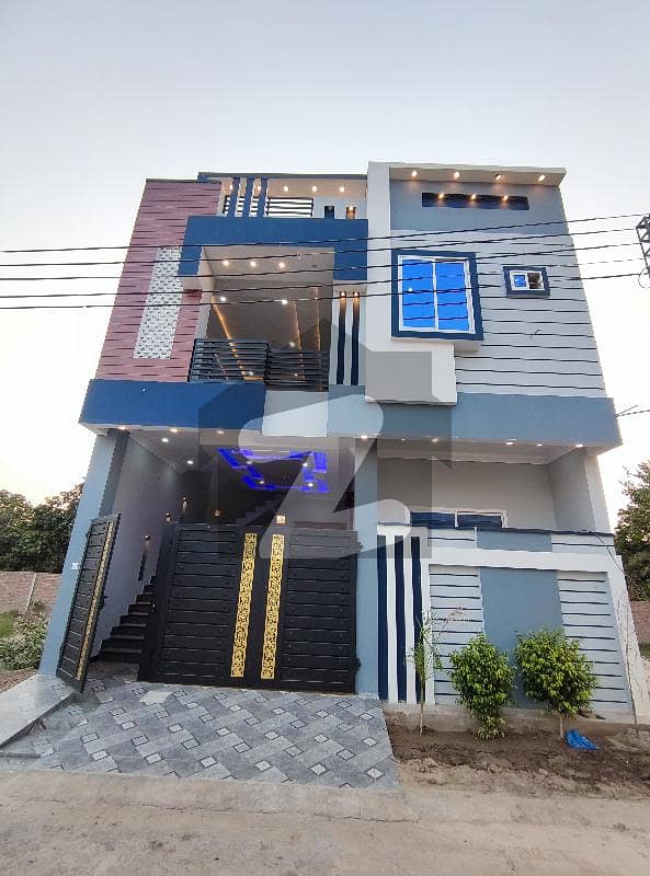 سٹی گارڈن ہاؤسنگ سکیم جہانگی والا روڈ,بہاولپور میں 5 کمروں کا 5 مرلہ مکان 1.6 کروڑ میں برائے فروخت۔