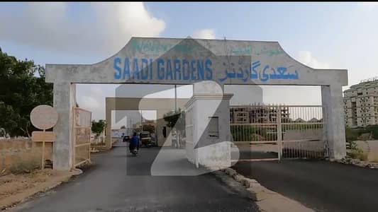 Start Row Long Belt Vip Location Located Residential Plot Available In Saadi Garden - Block 3 For Sale