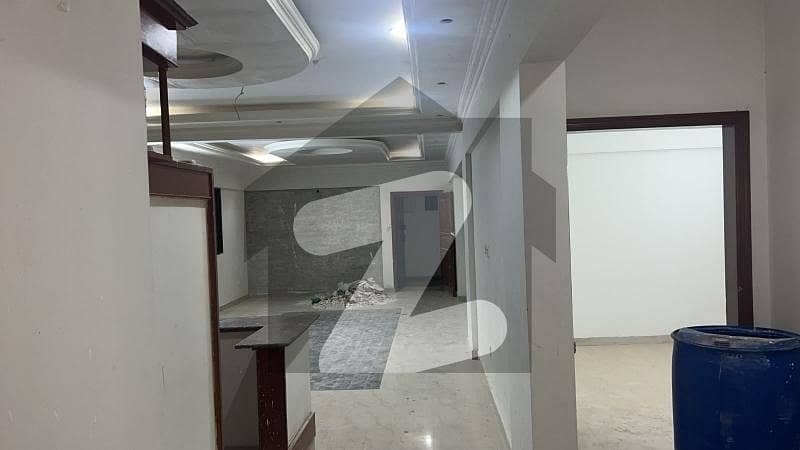 Badar commercial Slightly used three side corner apartment 3 bedrooms With Drawing Dining Room second floor Proper family Building