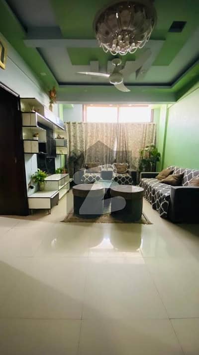 2 Bed DD Apartment For Sale In PNSCH Complex Fully Renovated At Main Nagan Chowrangi