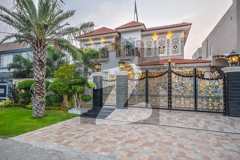 Luxury Living In DHA Lahore Phase 6 A Magnificent 1 Kanal Spanish Villa With Full Basement For Sale