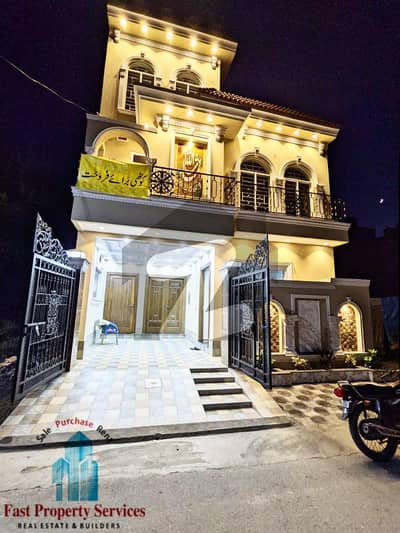 5 Marla Brand New Double Unit Double Storey Luxury Latest Spanish Style House Available For Sale By Fast Property Services Joher Town Lahore