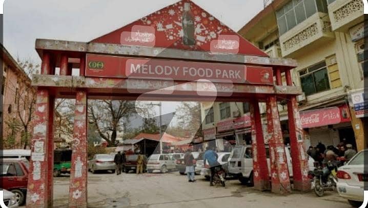 Ground Floor Shop With Basement And First Floor, Covered Area of More Than 350 Sq Ft, In Food Street, Melody Market Is Available on a Long-term CDA Lease Shop For Sale