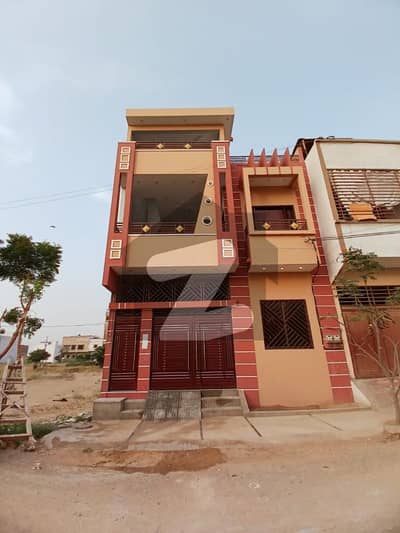 گلشنِ معمار - سیکٹر کیو گلشنِ معمار,گداپ ٹاؤن,کراچی میں 4 کمروں کا 5 مرلہ مکان 1.85 کروڑ میں برائے فروخت۔