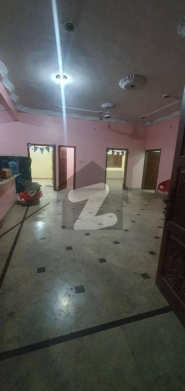 Nazimabad No. 4 3 Bedroom Drwaing Lounge Banglow Floor Available For Rent