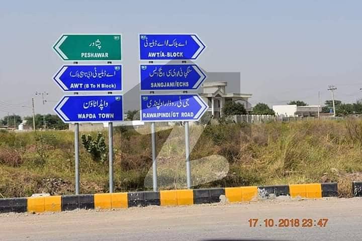 1 Kanal Residential Plot Available. For Sale in Engineers Co-operative Housing Society. ECHS D-18 In Block K Islamabad.