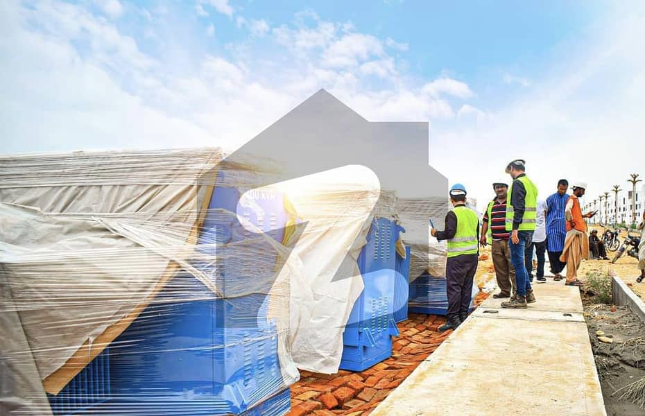 Palm Village Corner Plot Palm Village Palm Flowers Block, Palm