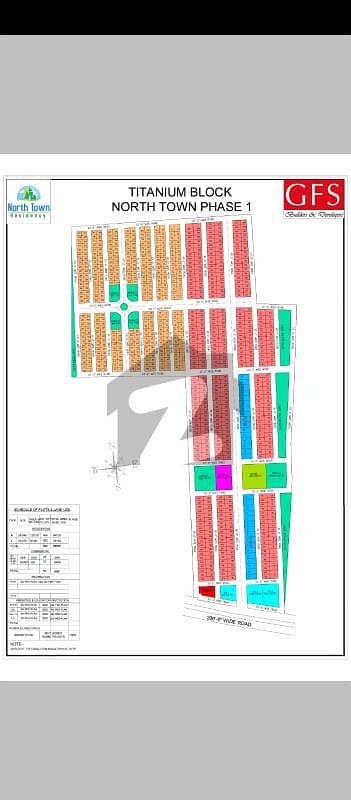 Plot 120 Sq Yd 5 Years Installment In North Town Residency Phase 1