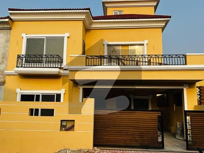 Sector M 10 Marla Brand New House Sun Facing Elevated And Heighted Location Available For Sale