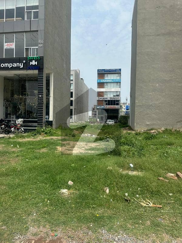 8 Marla Commercial Plot for sale Block Zone 1 Phase 8 DHA Lahore