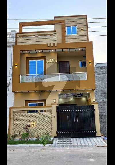 3 Marla Brand New House For Sale In Bismillah Housing Society Lahore