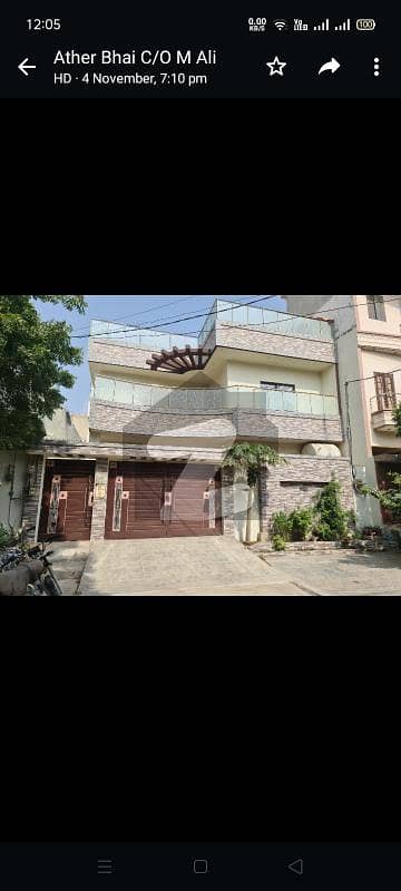 گلشنِ معمار - سیکٹر ٹی گلشنِ معمار,گداپ ٹاؤن,کراچی میں 6 کمروں کا 10 مرلہ مکان 3.5 کروڑ میں برائے فروخت۔