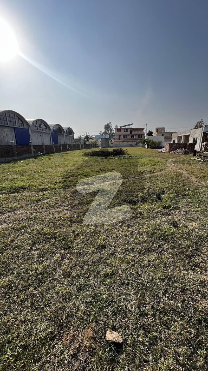 4 Kanal Developed Industrial Plot With Boundary Wall And Transformer