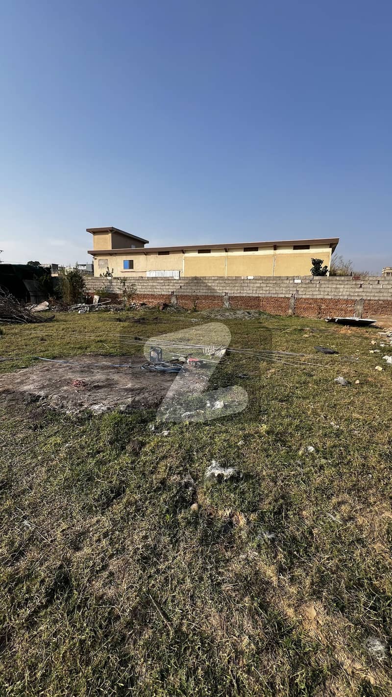 4 Kanal Developed Industrial Plot With Boundary Wall And Transformer