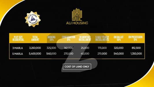Ali housing scheme multan road Lahore
LDA approved scheme All facility available
masjid, school, park , hospital, colleges