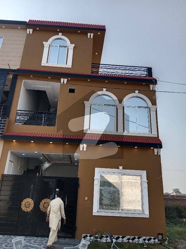 3.5 Marla Double Storey Brand New House For Sale In Al Ahmad Garden Housing Society Prime