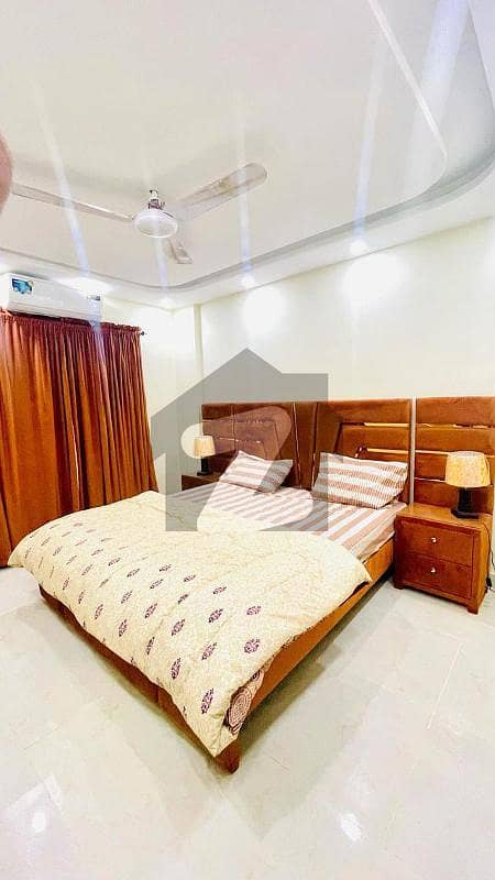luxury fully Furnished flat available for rent in Secter E Bahria Town