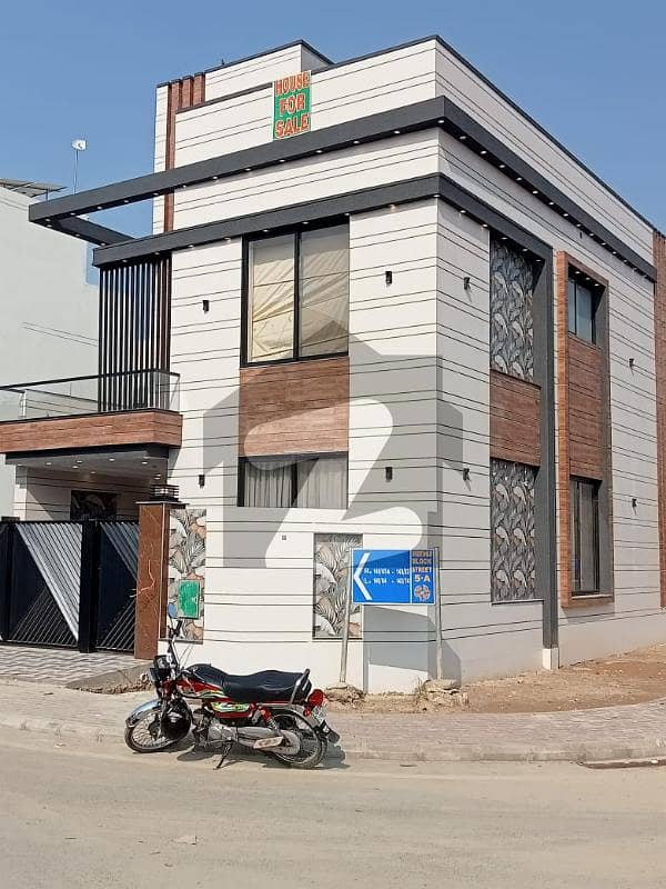 6 Marla Brand New Corner House For Sale In Bahria Town Lahore