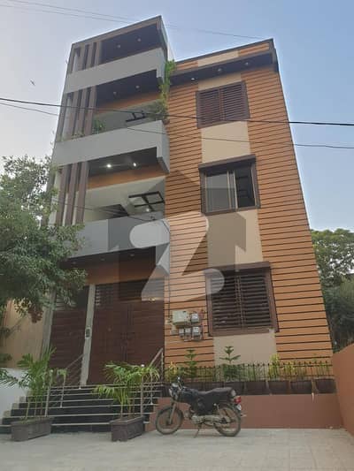 180 Sq. Yards Brand New Ground Floor Portion With Separate Parking And Entrance Ultra Luxury On Main 150 Feet Road In VIP Block 1 Johar