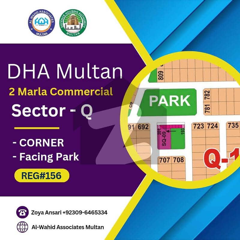 Sector Q 2 Marla residential Commercial available for sale