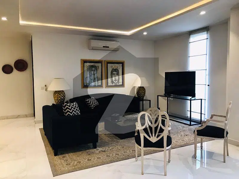 3 Bed-Room 2000 Sq. Ft. Furnished Apartment Available For Rent In Gulberg.