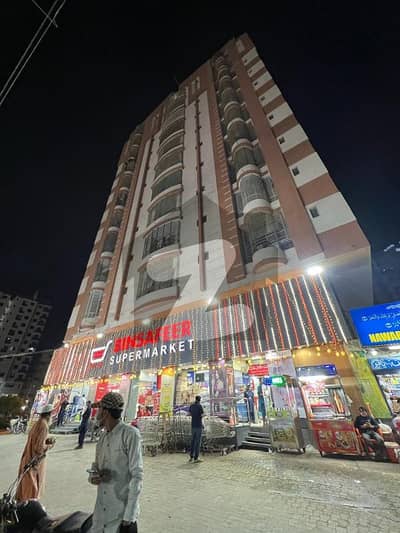 Al Minal Towers 1 (1100SQFT) 2 Bed Drawing & Dinning Available For Rent