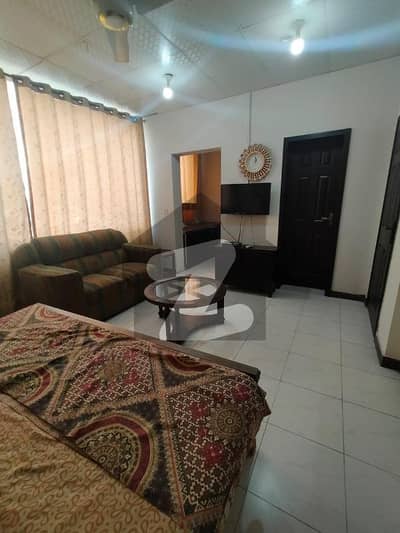 1 Bed Full Furnished Room TV Lounge And Kitchen Available In DHA Phase 8