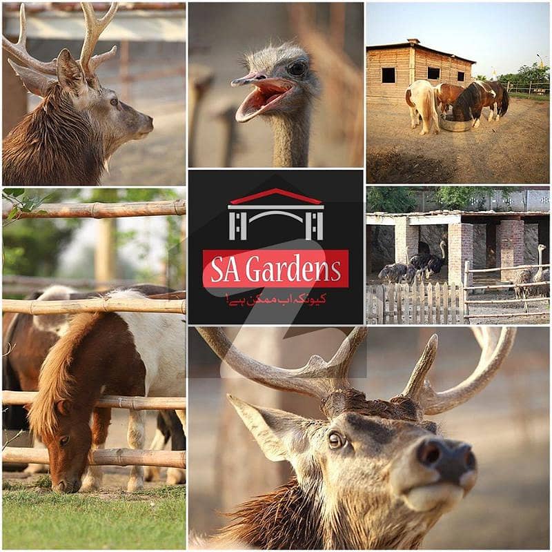 5 Marla plot for sale in SA Garden phase 2 Sher Afghan block SA Gardens