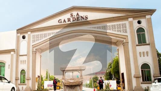 10 Marla plot for sale of Sher Afghan block in SA Garden phase 2