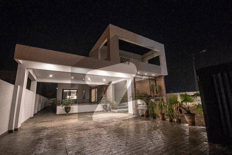 One Kanal Brand New Ultra-Modern Designer Bungalow for Rent at prime Location of DHA Lahore