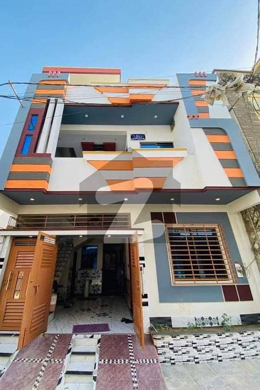 سعدی گارڈن سکیم 33,کراچی میں 4 کمروں کا 5 مرلہ مکان 1.65 کروڑ میں برائے فروخت۔