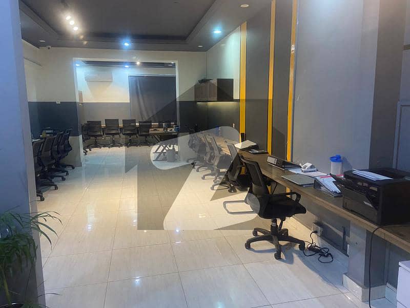 گلبرگ لاہور میں 5 کمروں کا 1 کنال دفتر 6.0 لاکھ میں کرایہ پر دستیاب ہے۔