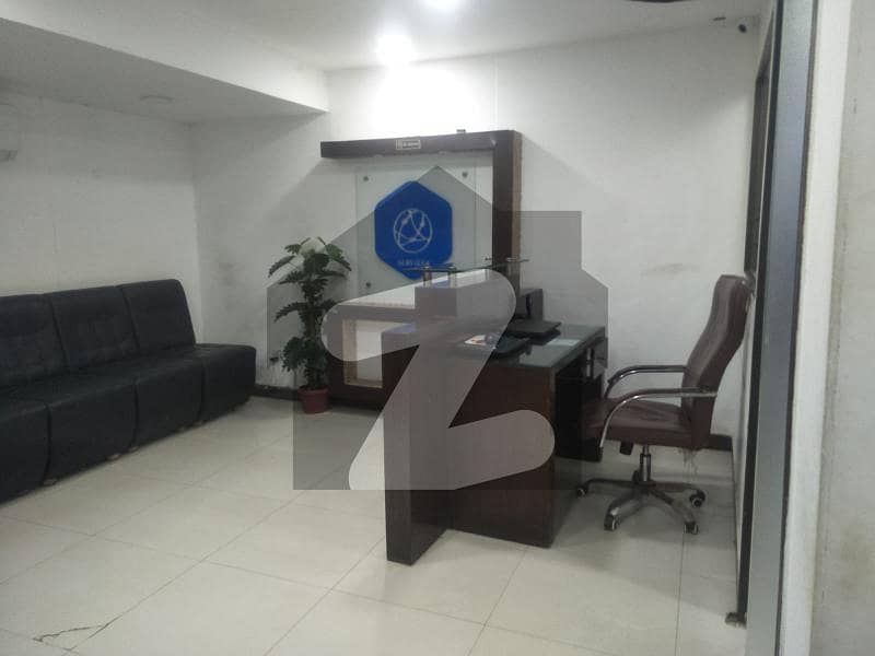 OFFICE IS AVAILABLE ON THE RENT INTHR COMMERRICAL BUILDING AT PECHS BLOCK 2