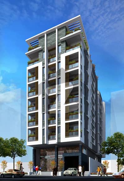 Booking Apartment For Sale Between Shaheed E Millat Road & Shahra E Faisal Roads