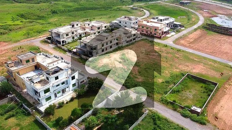 Pair Kanal Residential Plot For Sale Located Aghosh Phase 2 Islmbad