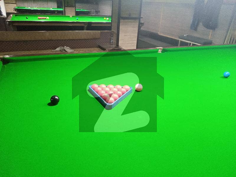Running Snooker Club Tables And Items Available For Sale In Johar Town