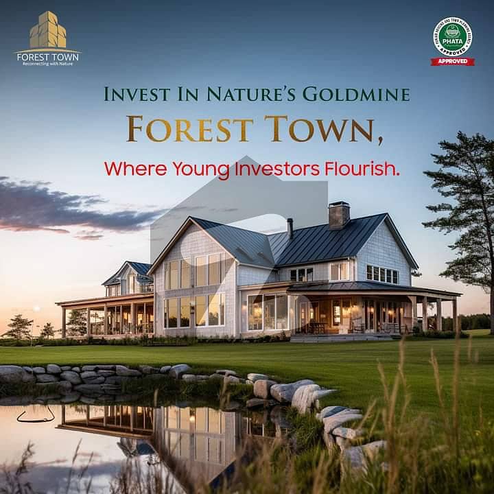 5 Marla Residential Plot available on Installments Forest Town Islamabad