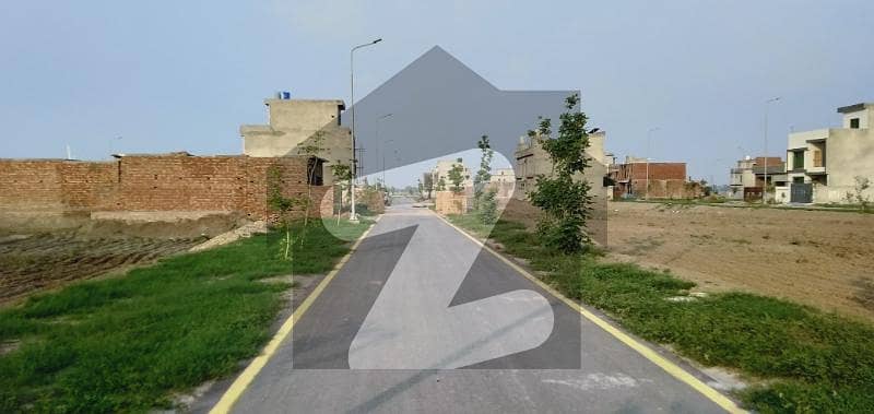 10 Marla Perfect Location Best For Investment Full Paid Plot For Sale in Diamond Block Park View City Lahore