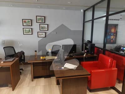 8 MARLA OFFICE FURNISHED FLOOR WITH BIGGEST ELEVATOR INSTALLED AVAILABLE FOR RENT IN DHA PHASE 8 BROADWAY