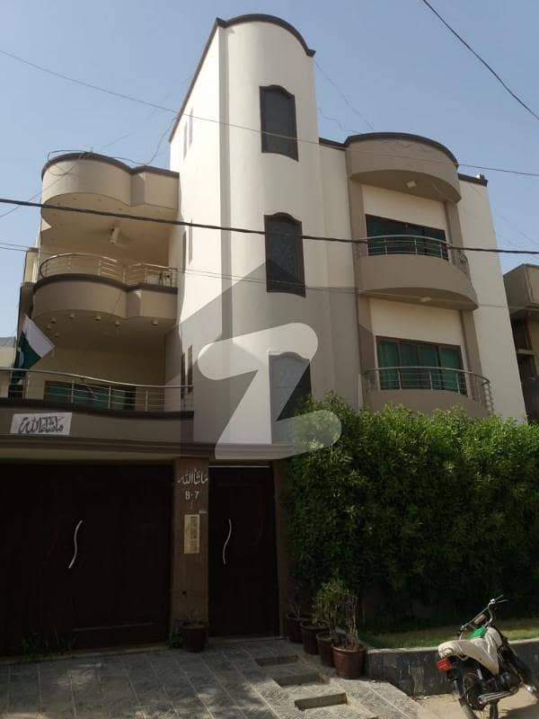 House In Dadabhoy Society Next To Falcon Society G+3 Can Be Sold As Portion Attractive Location All Around Memon And Delhi Community