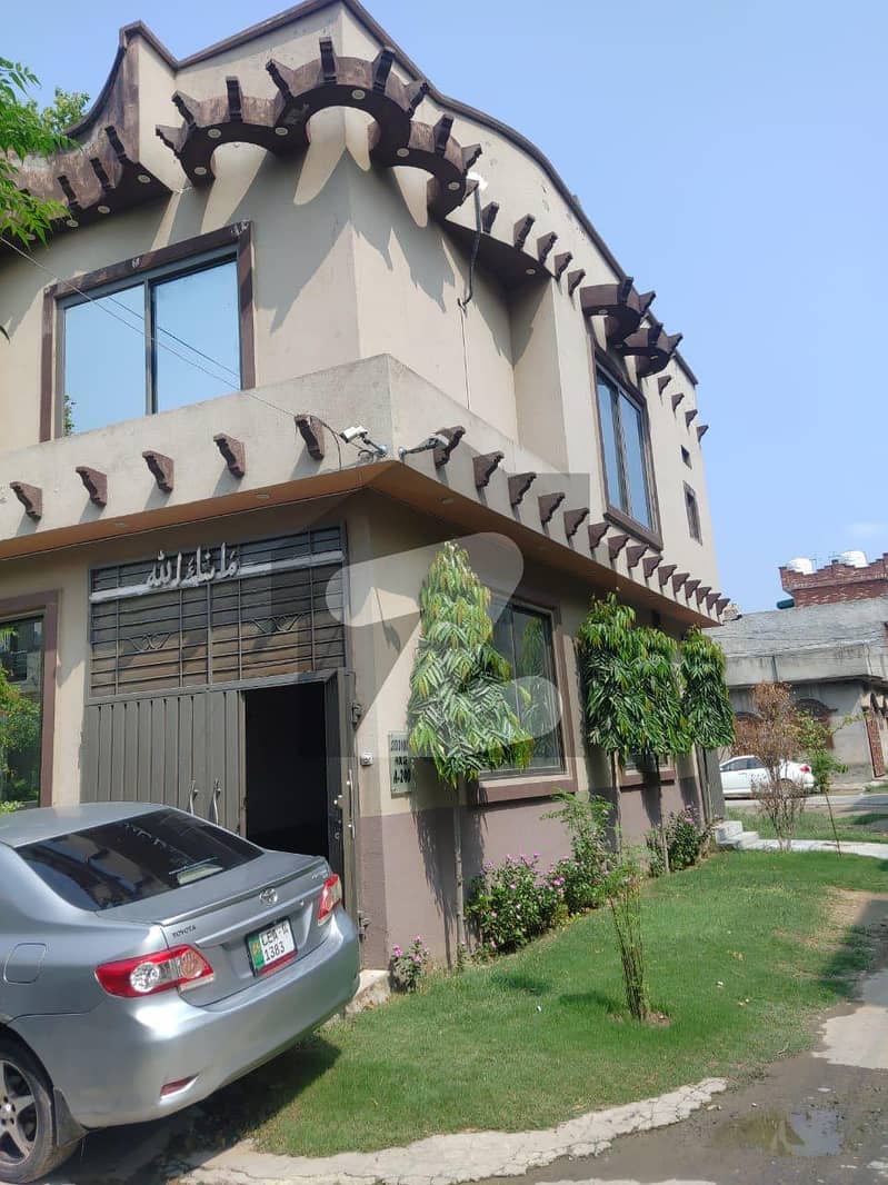 3.35 Marla Corner House For Sale In A Block Al Rehman Garden Phase 4