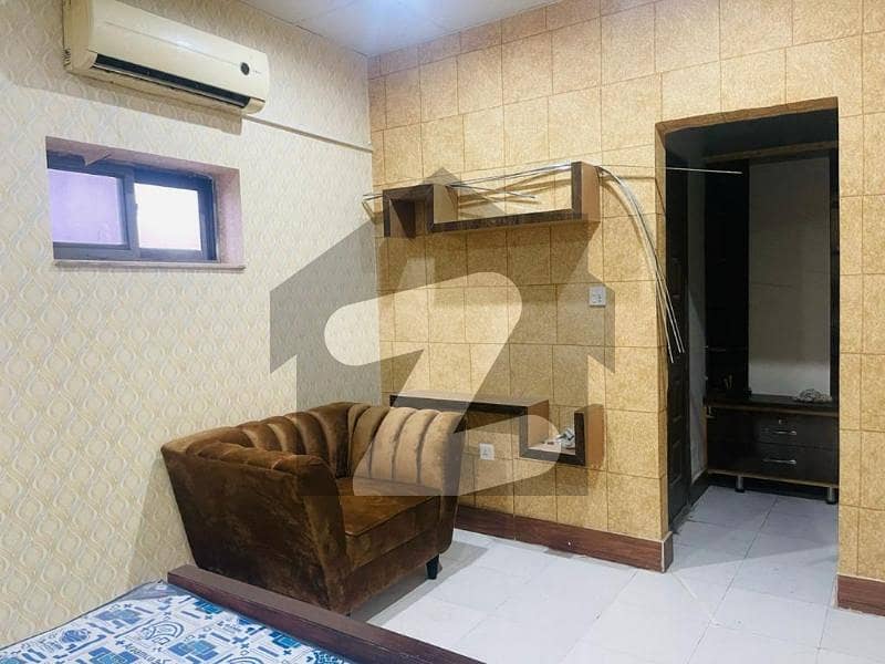 One-Bed Living Furnished Apartment Available For Rent In Johar Town Phase 2 Block H-3.
