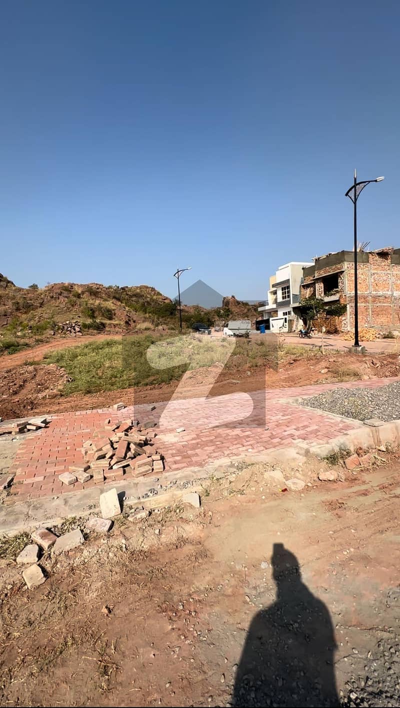 Kanal Plot With Corner Category For Sale In Bahria Enclave At Very Reasonable Price In Bahira Enclave Islamabad