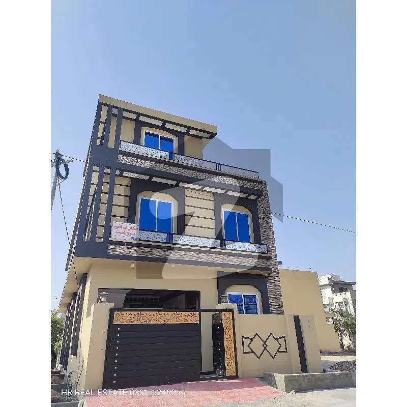 6 MARLA BRAND NEW CORNER LUXURY HOUSE FOR SELL AT AIRPORT HOUSING SOCIETY SECTOR 4