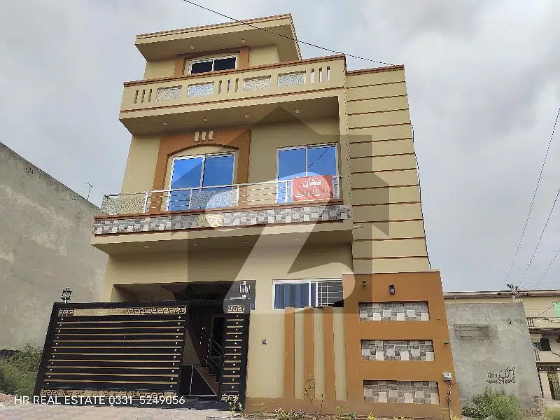5 MARLA BRAND NEW BEAUTIFULL DESIGHEND DOUBLE STORY HOUSE FOR SELL AT AIRPORT HOUSING SOCIETY SECTOR 4